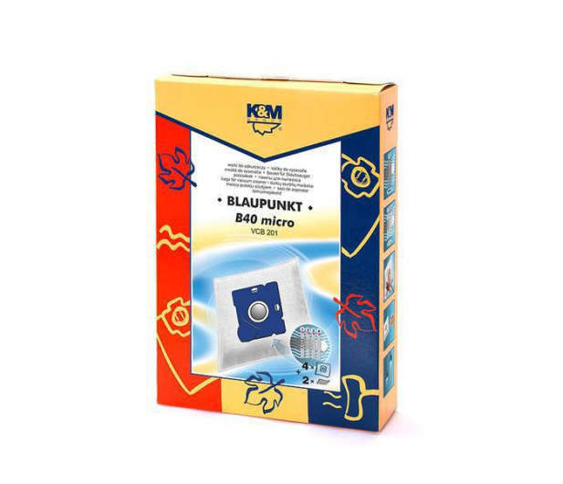K&M Worki do odkurzaczy BLAUPUNKT B40 micro - 1442116 - zdjęcie